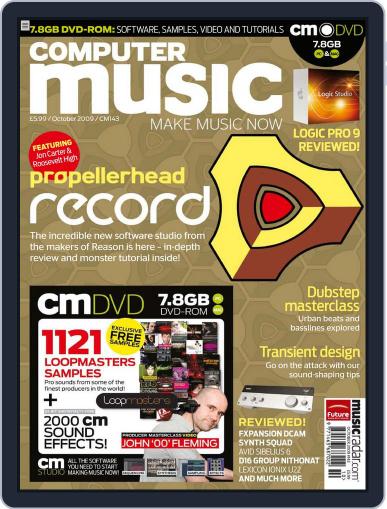 Computer Music August 31st, 2009 Digital Back Issue Cover