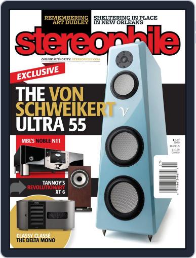 Stereophile July 1st, 2020 Digital Back Issue Cover