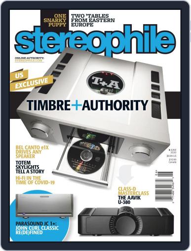 Stereophile June 1st, 2020 Digital Back Issue Cover