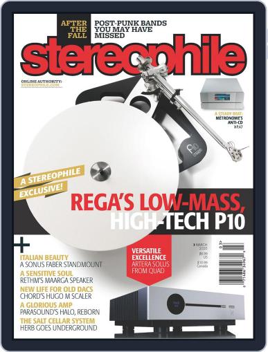 Stereophile March 1st, 2020 Digital Back Issue Cover