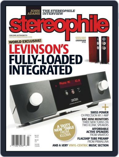 Stereophile July 1st, 2019 Digital Back Issue Cover