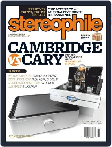 Stereophile January 1st, 2019 Digital Back Issue Cover