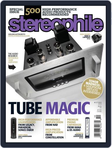 Stereophile October 1st, 2018 Digital Back Issue Cover