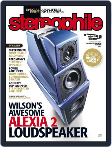 Stereophile July 1st, 2018 Digital Back Issue Cover