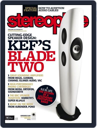 Stereophile June 1st, 2015 Digital Back Issue Cover