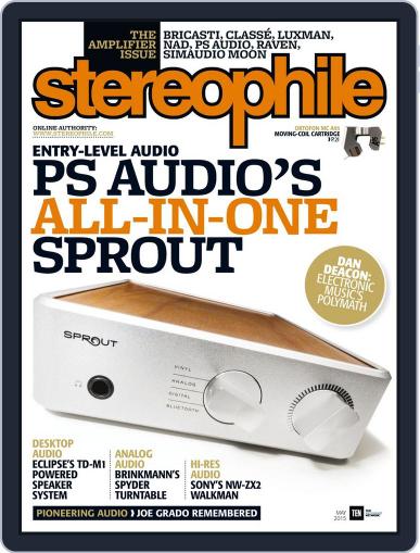 Stereophile May 1st, 2015 Digital Back Issue Cover
