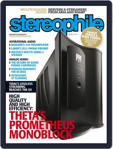 Stereophile March 1st, 2015 Digital Back Issue Cover