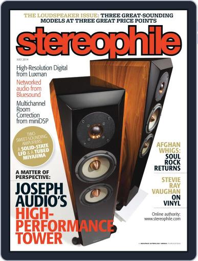 Stereophile July 1st, 2014 Digital Back Issue Cover