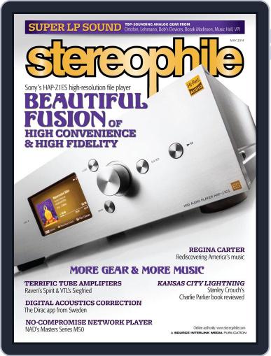 Stereophile May 1st, 2014 Digital Back Issue Cover