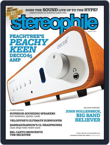 Stereophile March 1st, 2013 Digital Back Issue Cover