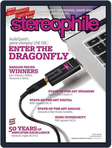 Stereophile September 11th, 2012 Digital Back Issue Cover