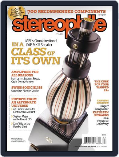 Stereophile March 20th, 2012 Digital Back Issue Cover
