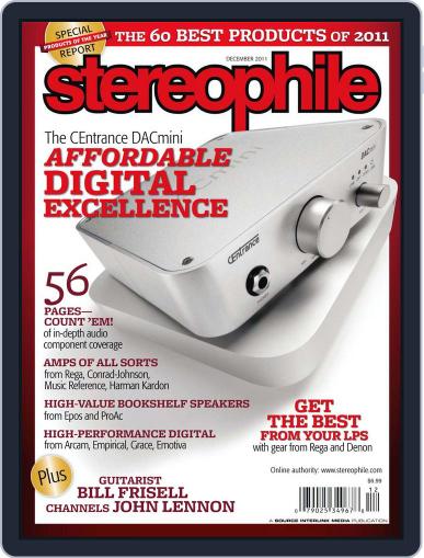 Stereophile November 15th, 2011 Digital Back Issue Cover