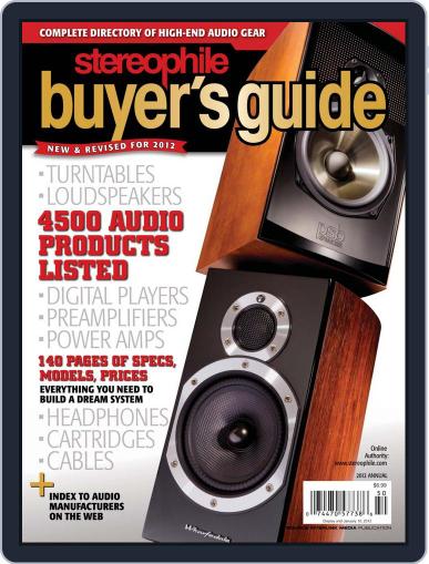 Stereophile November 8th, 2011 Digital Back Issue Cover