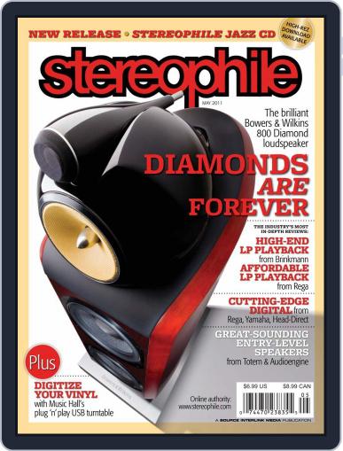 Stereophile April 20th, 2011 Digital Back Issue Cover