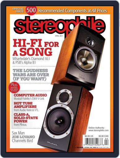 Stereophile March 22nd, 2011 Digital Back Issue Cover