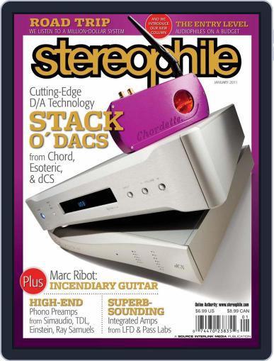 Stereophile December 21st, 2010 Digital Back Issue Cover