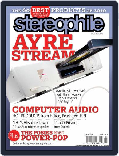 Stereophile November 16th, 2010 Digital Back Issue Cover