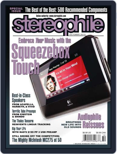 Stereophile September 14th, 2010 Digital Back Issue Cover