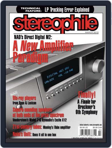 Stereophile February 16th, 2010 Digital Back Issue Cover