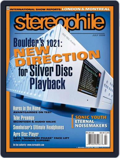 Stereophile June 16th, 2009 Digital Back Issue Cover