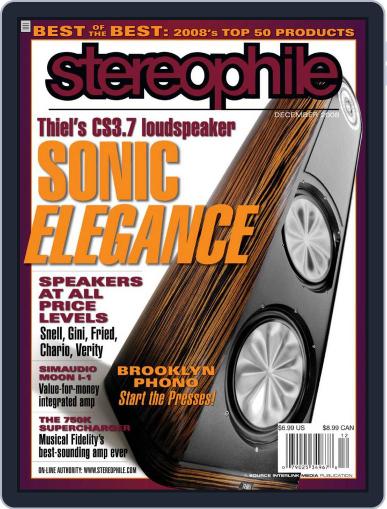 Stereophile November 18th, 2008 Digital Back Issue Cover
