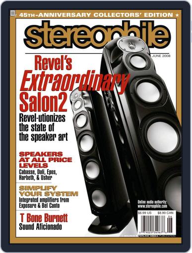 Stereophile May 20th, 2008 Digital Back Issue Cover