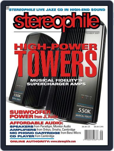 Stereophile August 21st, 2007 Digital Back Issue Cover