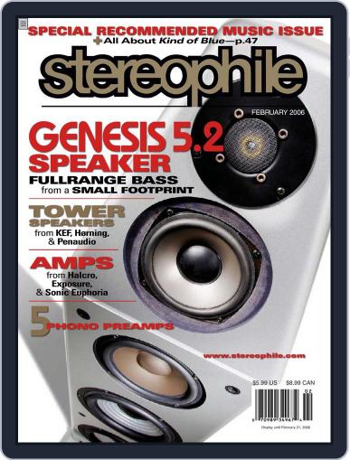 Stereophile February 7th, 2006 Digital Back Issue Cover