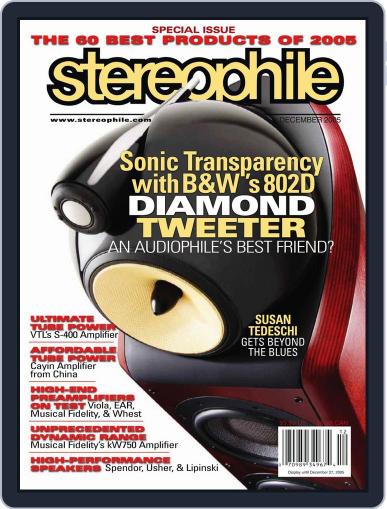 Stereophile November 30th, 2005 Digital Back Issue Cover