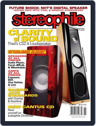 Stereophile November 2nd, 2005 Digital Back Issue Cover
