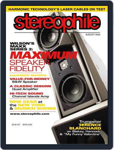 Stereophile July 19th, 2005 Digital Back Issue Cover