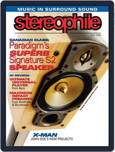 Stereophile June 27th, 2005 Digital Back Issue Cover
