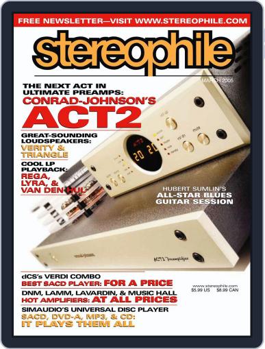 Stereophile February 22nd, 2005 Digital Back Issue Cover