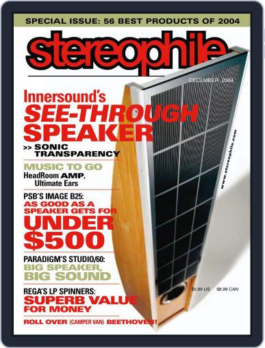 Stereophile November 30th, 2004 Digital Back Issue Cover