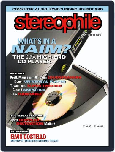 Stereophile October 28th, 2004 Digital Back Issue Cover