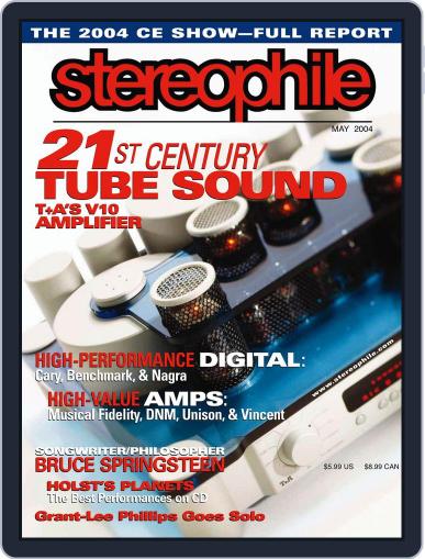 Stereophile April 22nd, 2004 Digital Back Issue Cover