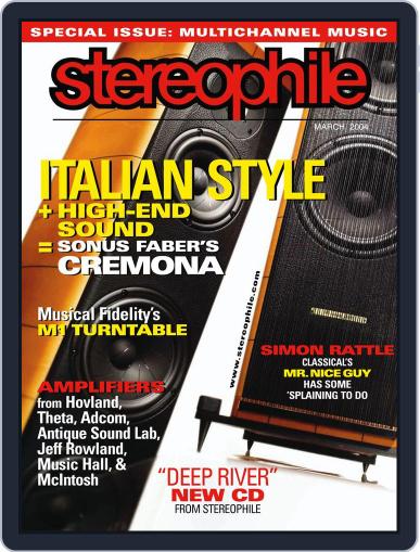 Stereophile February 24th, 2004 Digital Back Issue Cover