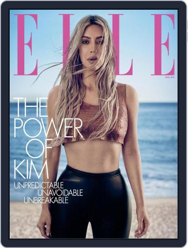 Elle April 1st, 2018 Digital Back Issue Cover