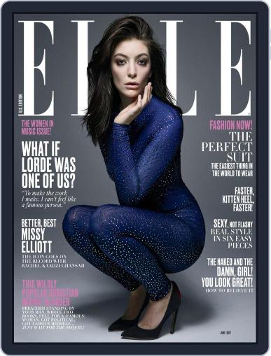 Elle June 1st, 2017 Digital Back Issue Cover