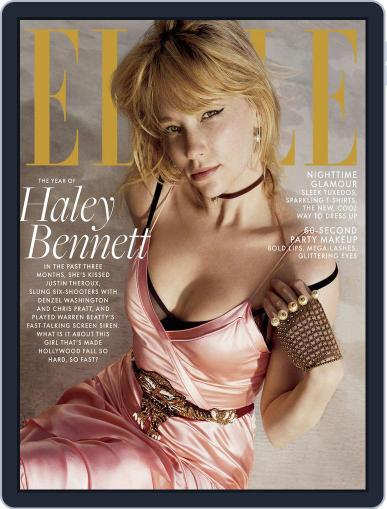 Elle December 1st, 2016 Digital Back Issue Cover