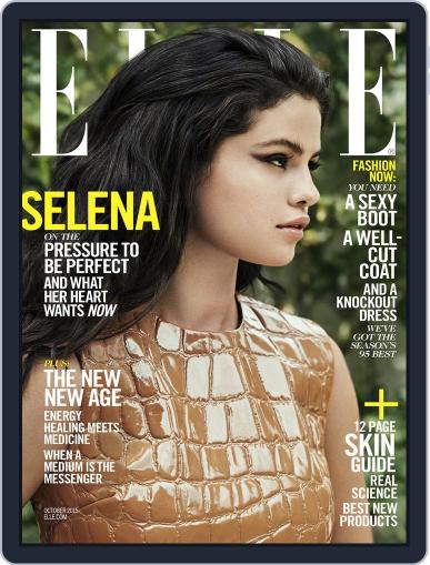 Elle October 1st, 2015 Digital Back Issue Cover