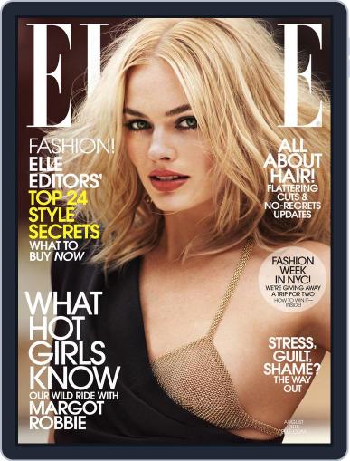 Elle August 1st, 2015 Digital Back Issue Cover