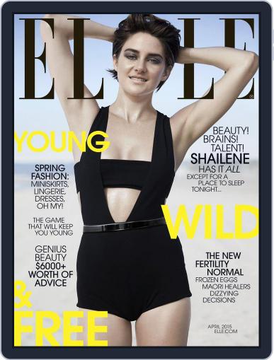 Elle March 17th, 2015 Digital Back Issue Cover