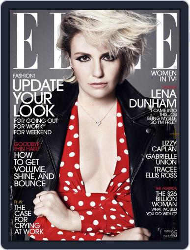 Elle February 1st, 2015 Digital Back Issue Cover