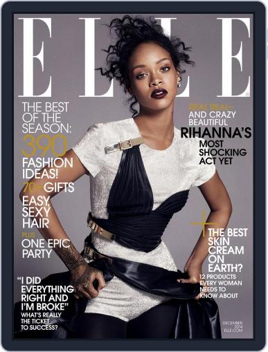 Elle December 1st, 2014 Digital Back Issue Cover