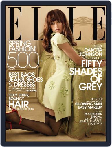 Elle March 1st, 2014 Digital Back Issue Cover