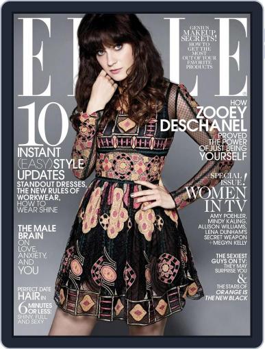 Elle January 13th, 2014 Digital Back Issue Cover