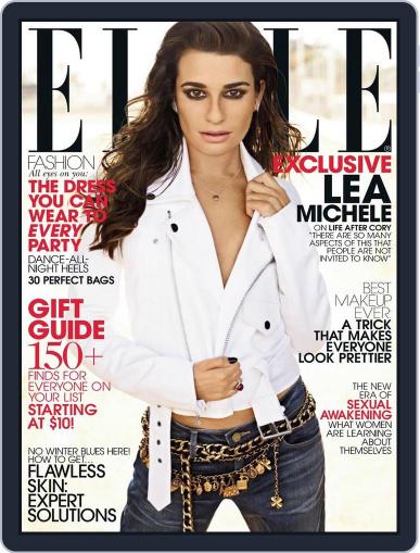 Elle November 7th, 2013 Digital Back Issue Cover