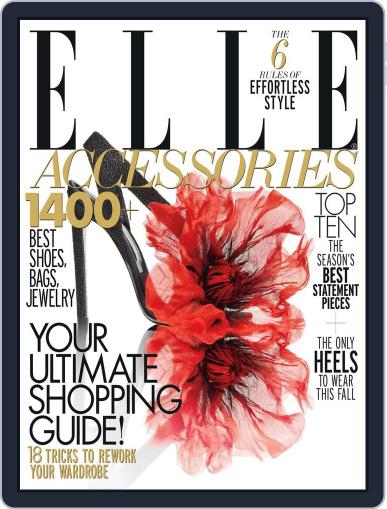 Elle September 11th, 2012 Digital Back Issue Cover